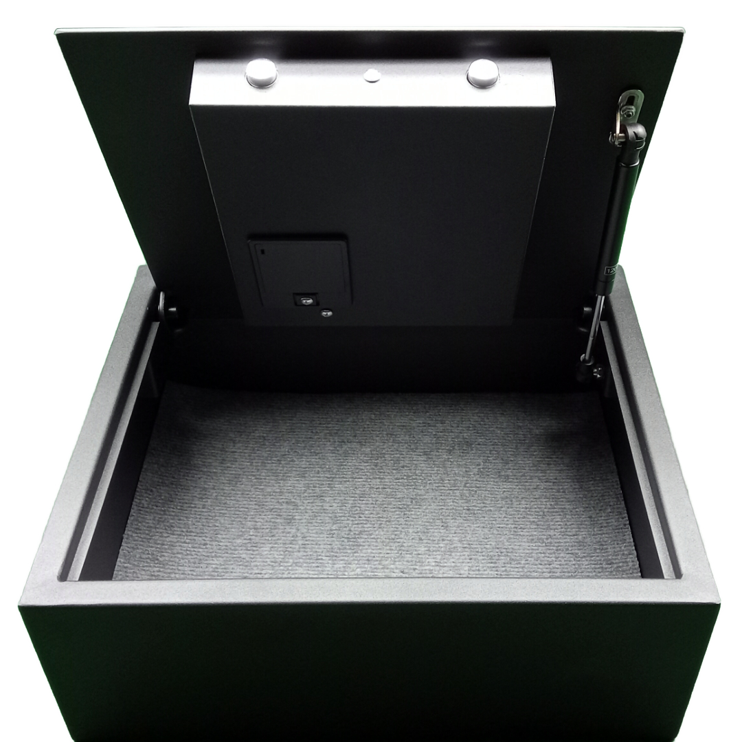 Hotel Drawer Safe open view